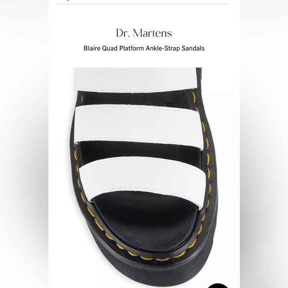 BLAIRE HYDRO LEATHER PLATFORM STRAP SANDALS - Picture 4 of 11